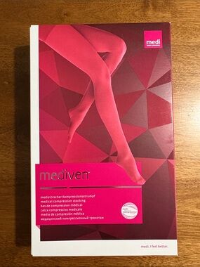 Mediven 20/30 mmHg Thigh High Compression Stocking - Black